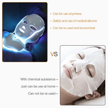 Prestige 7-Color LED Light Therapy Face Mask